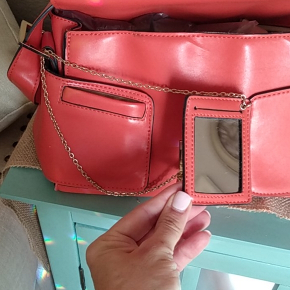 🖐️3/$15🖐️Cute Orange shoulder bag purse - Picture 6 of 10